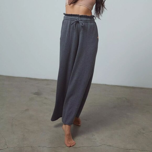 LUNYA COZY COTTON SILK RELAXED WIDE LEG LOUNGEWEAR PANT - NEW - Picture 4 of 14